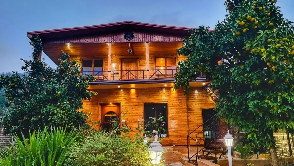 کلبه دوخوابه جنگلی سرای گلپر 1