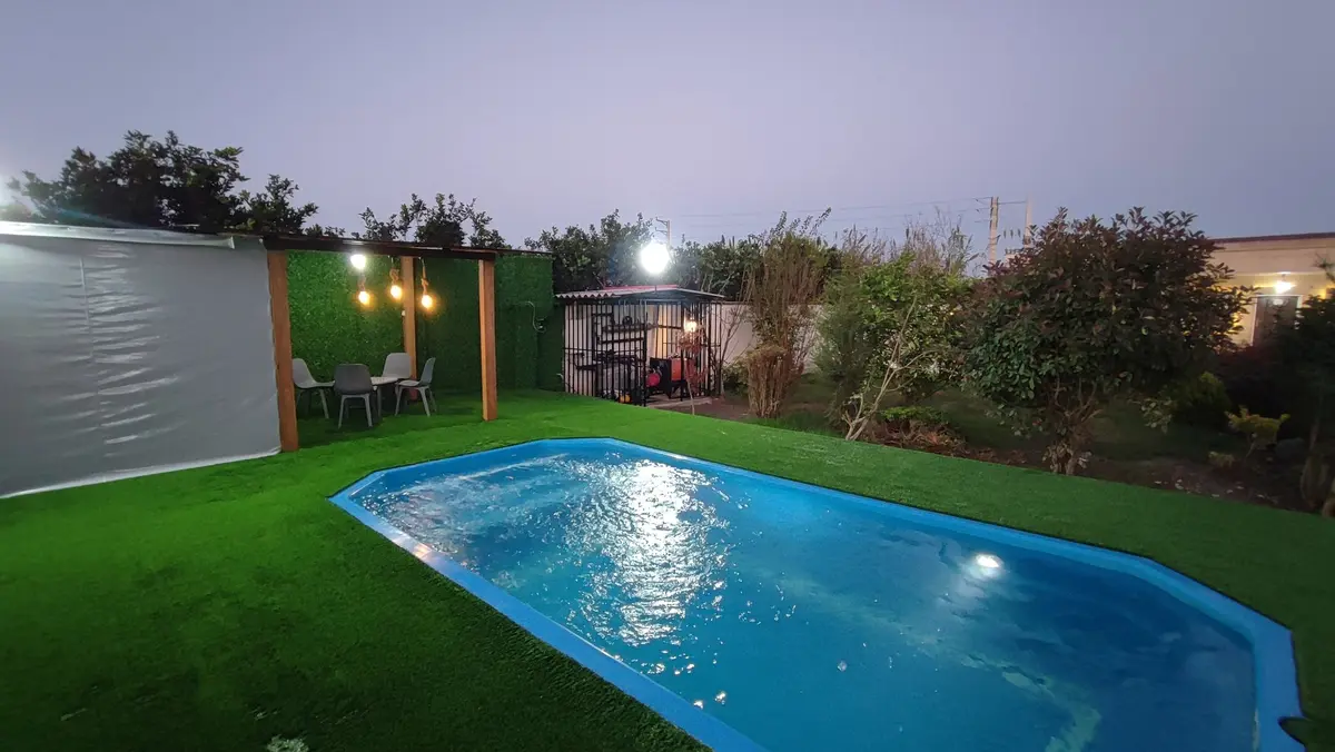 ویلا دوخوابه استخردار آبگرم باغ بهار 12