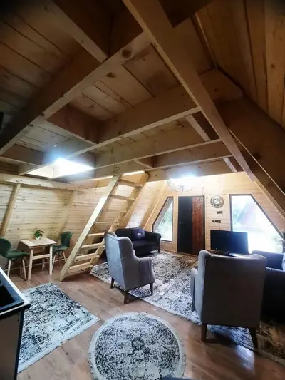 کلبه فلت چوبی هاوین