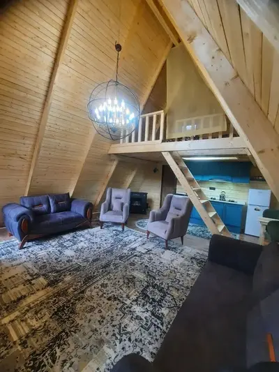 کلبه فلت چوبی هاوین