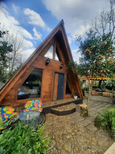 کلبه فلت چوبی هاوین