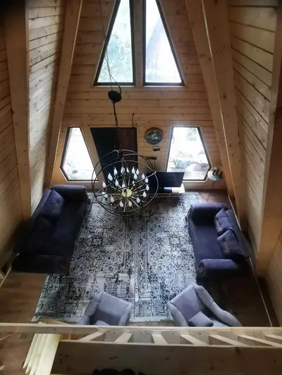 کلبه فلت چوبی هاوین