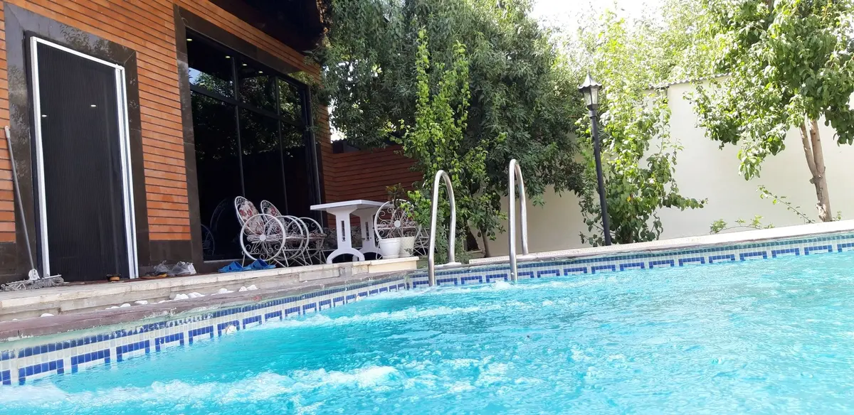 دوخوابه استخردار آبگرم بنفشه 5 - استخر