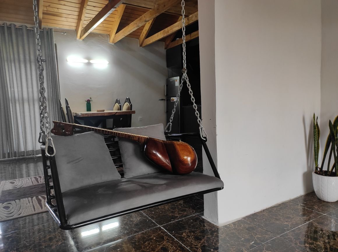 کلبه دوخوابه چوبی نواز