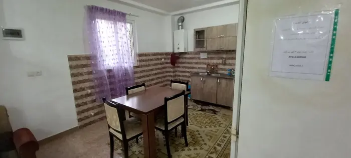 آپارتمان دوخوابه جنگلی زرهون 1 - آشپزخانه ومیز ناهارخوری