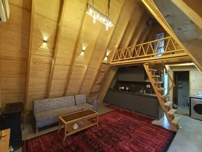 کلبه یک خوابه دوبلکس استخردار مجلسی