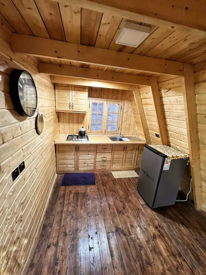 کلبه یک خوابه سوئیسی چیکا - آشپزخانه کلبه