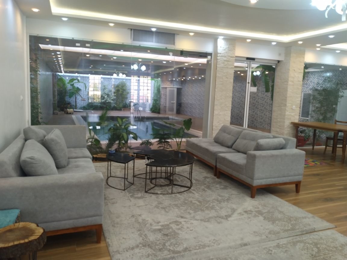 ویلا دوخوابه استخردار آبگرم دشتکوه