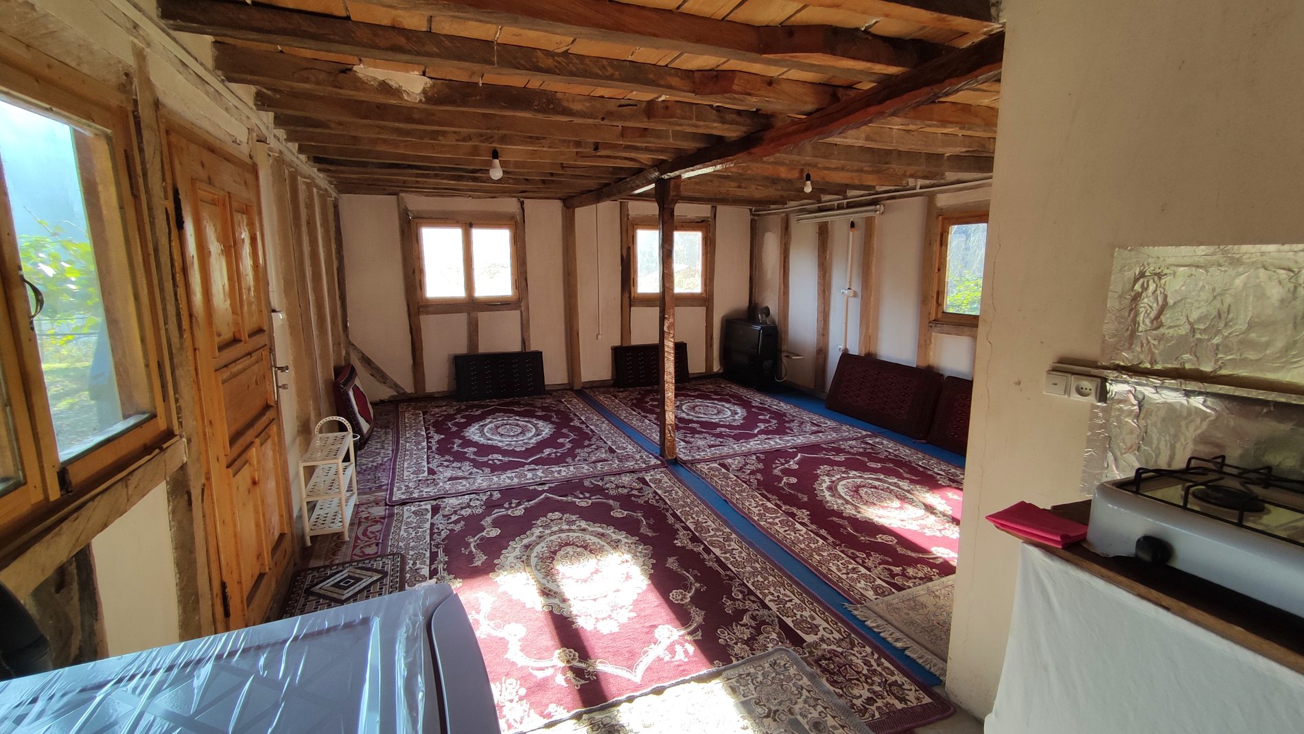 دوخوابه دوبلکس چوبی رؤیایی