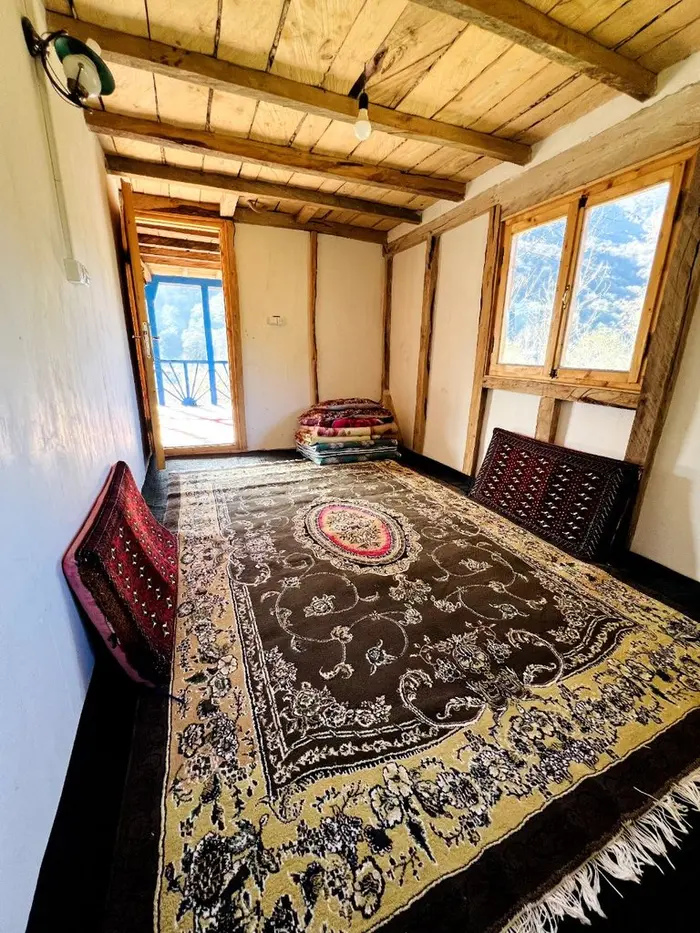 کلبه دوخوابه دوبلکس چوبی رؤیایی