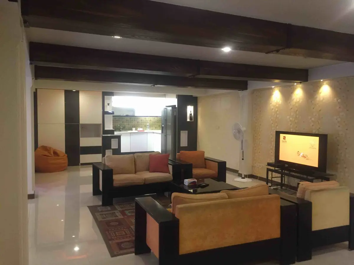 سوئیت یک خوابه دشت مشا - سالن