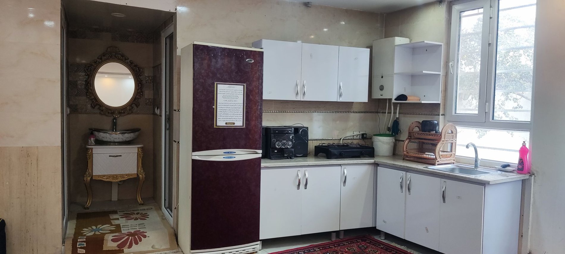 ویلا یک خوابه استخردار باغ ناجی - آشپزخانه 