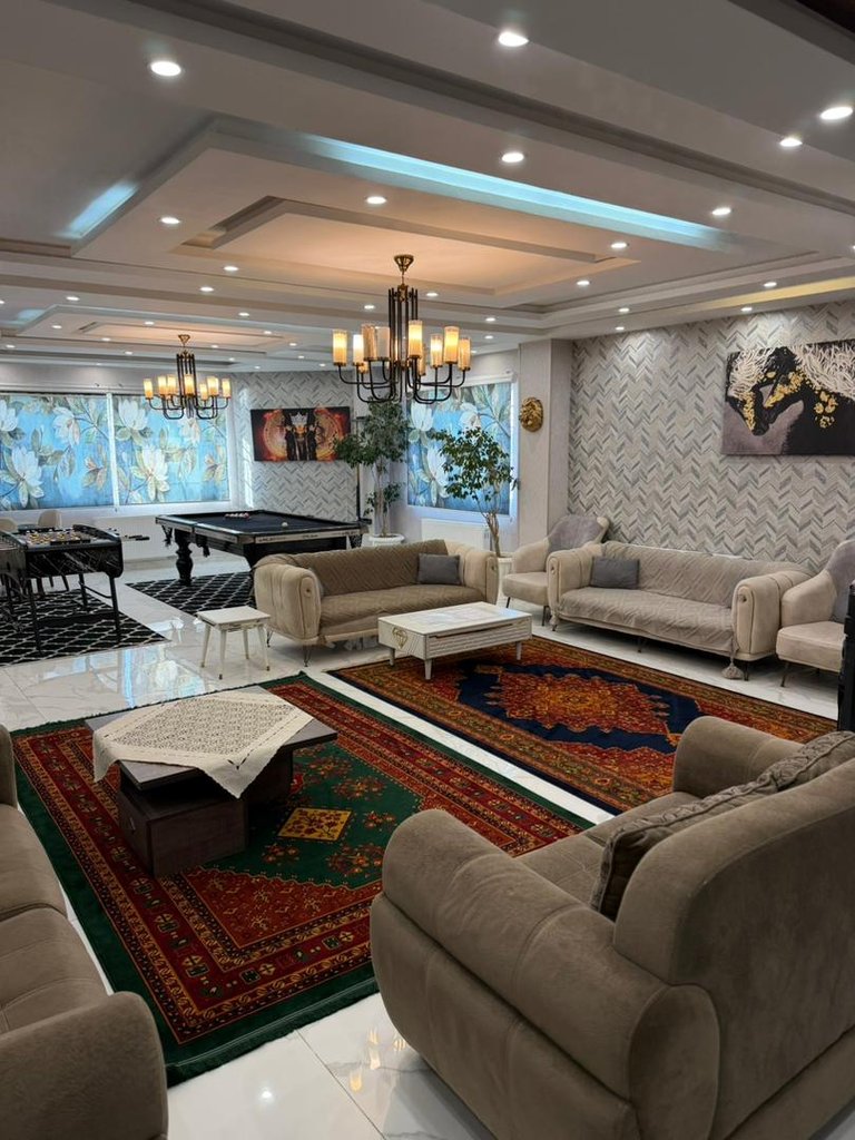 ویلا سه خوابه استخردار ابگرم طاووس