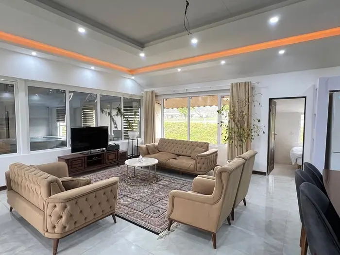 ویلا دوخوابه استخردار آبگرم پده