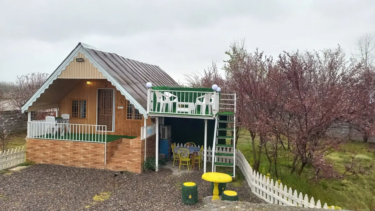 کلبه یک خوابه روستایی شالیزار 1