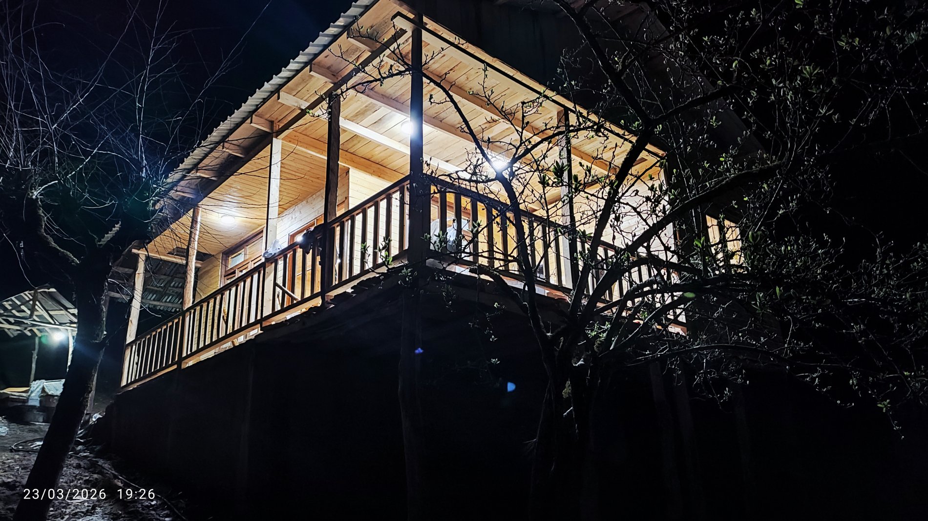 کلبه دوخوابه جنگلی پناه