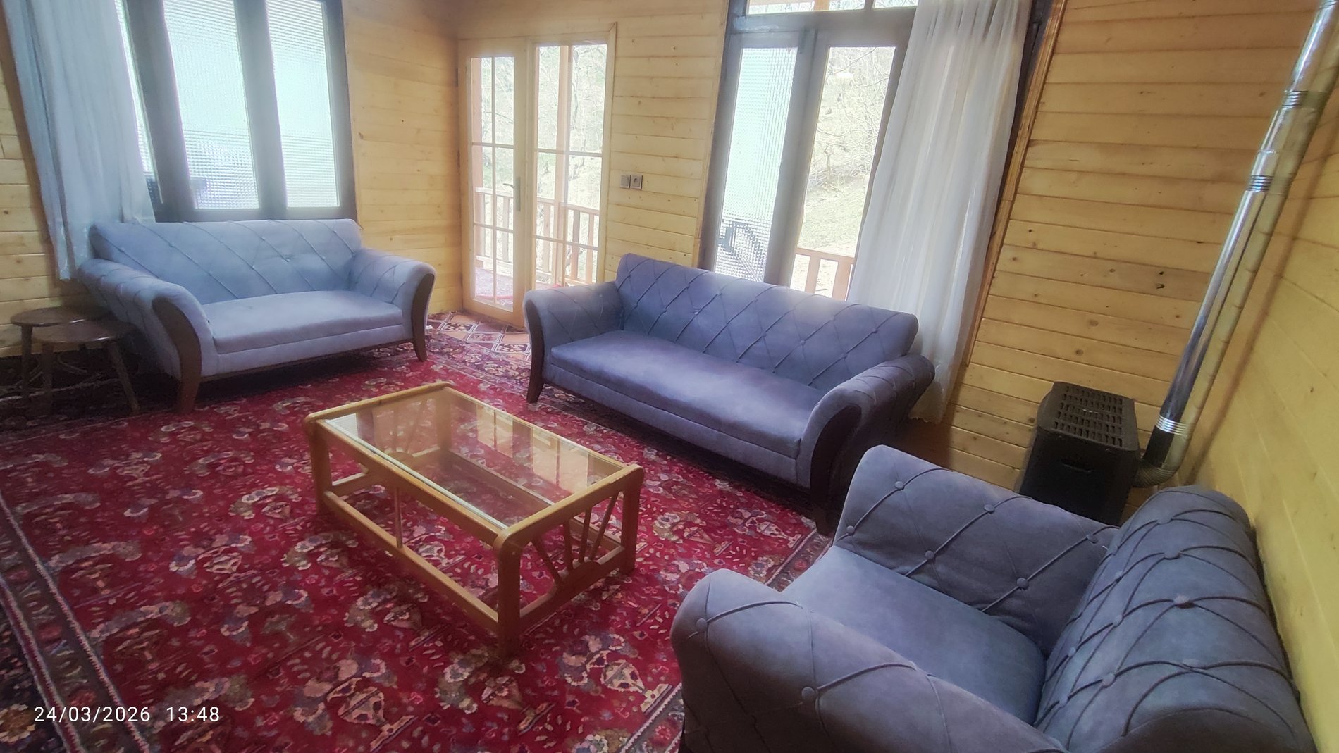 کلبه دوخوابه جنگلی پناه