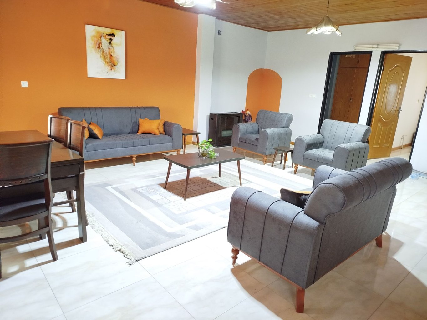 ویلا دوخوابه ساحلی لوکس بوستان 11 نارنجی