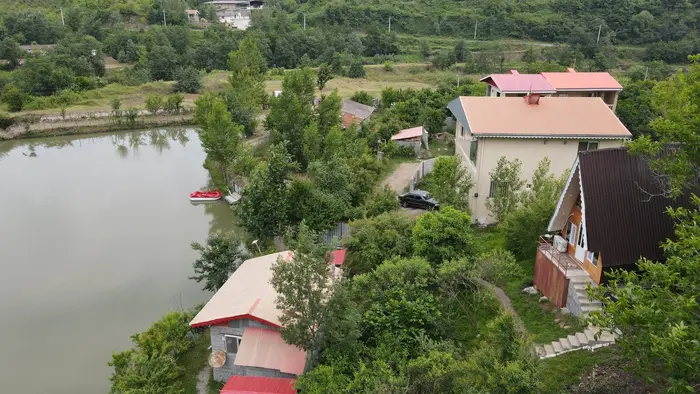 کلبه یک خوابه جنگلی سوئیسی دوبلکس آسایش