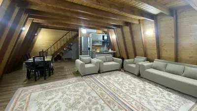 کلبه دوخوابه سوئیسی استخردار آبگرم شهریار