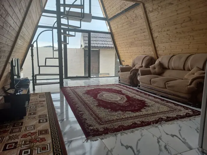 کلبه یک خوابه ساحلی جکوزی دار کرفون