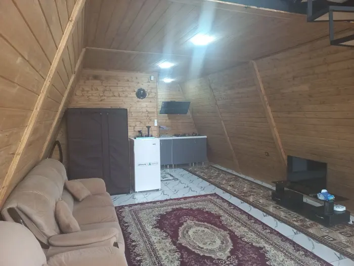 کلبه یک خوابه ساحلی جکوزی دار کرفون