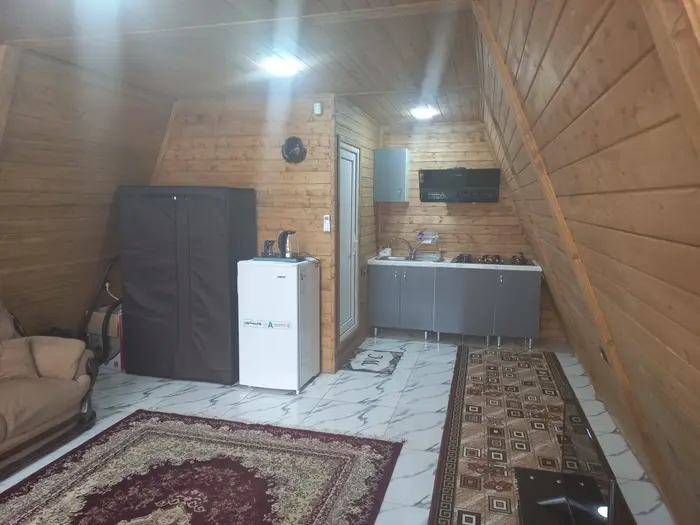 کلبه یک خوابه ساحلی جکوزی دار کرفون