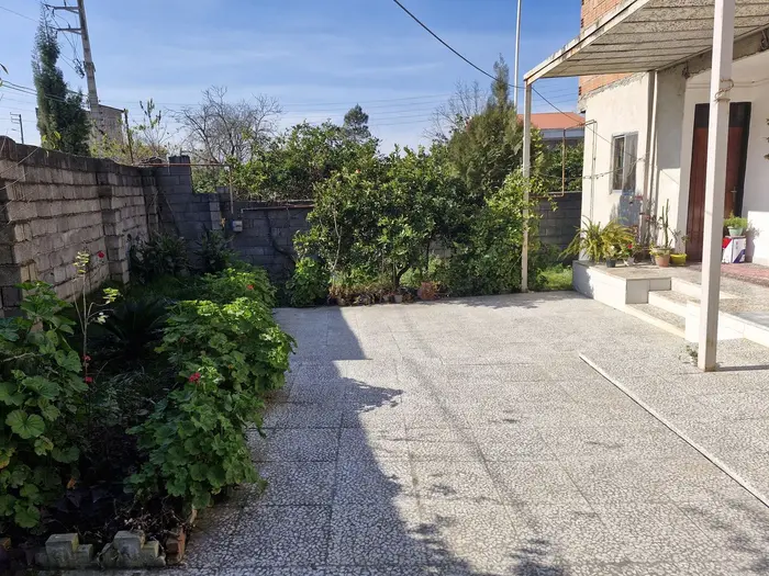 سوئیت دوخوابه روستایی اندارگلی - حیاط 