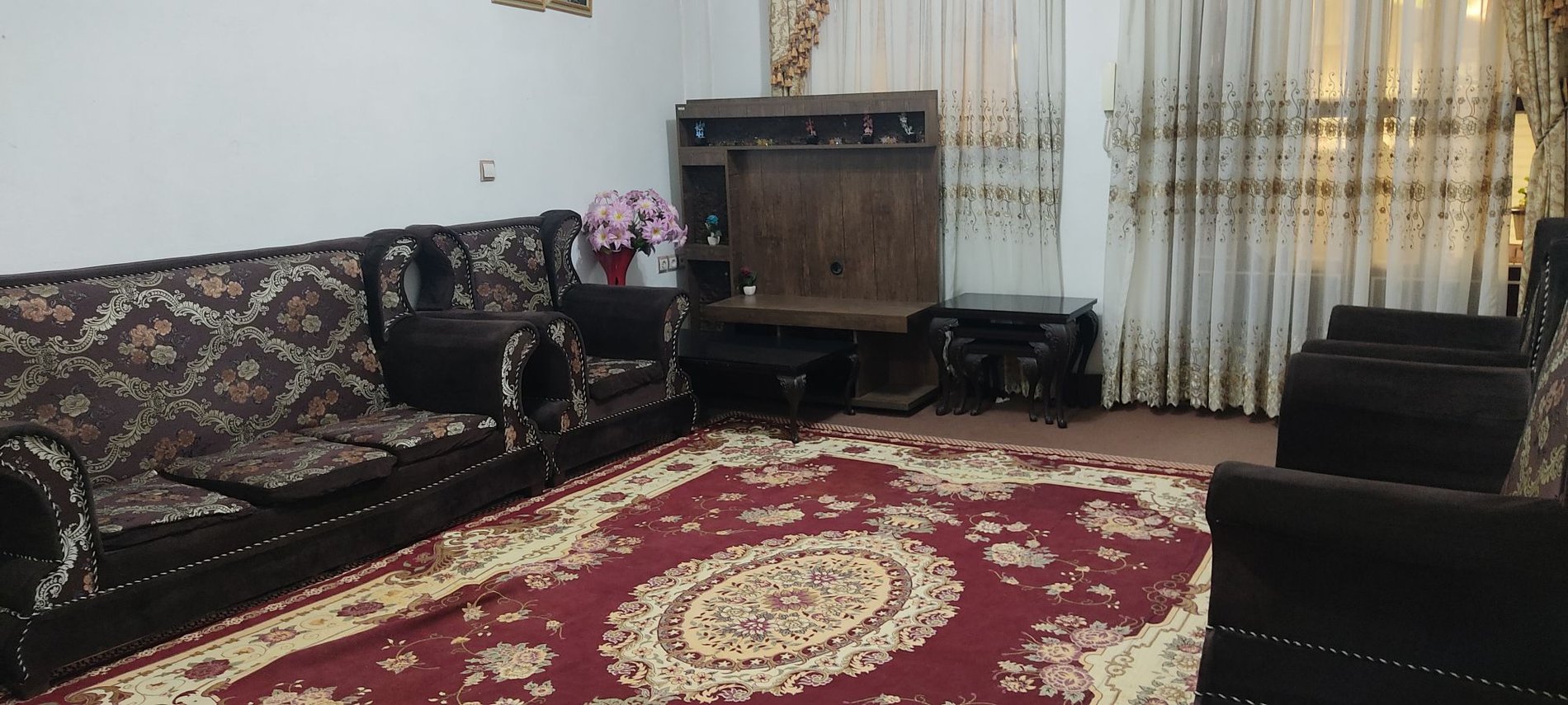 ویلا دوخوابه روستایی علی آباد - پذیرایی