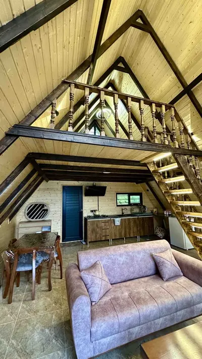 کلبه یک خوابه جنگلی نِوا