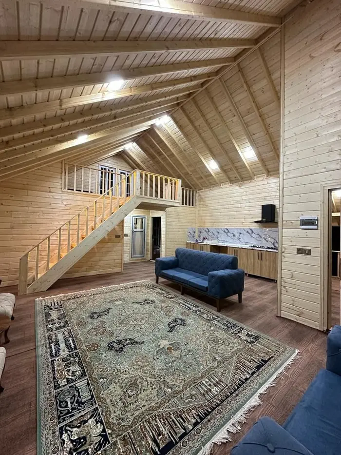 کلبه دوخوابه جنگلی عمو هوشنگ - پذیرایی