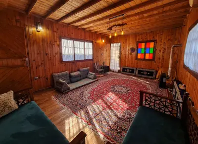 کلبه فلت چوبی پرکار