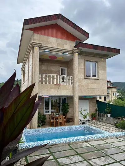 ویلا دوخوابه دوبلکس استخردار آبگرم اسکادا