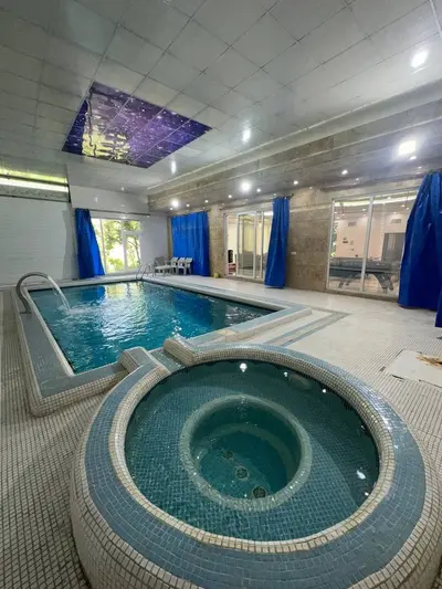 ویلا دوخوابه استخردار آبگرم تاج 