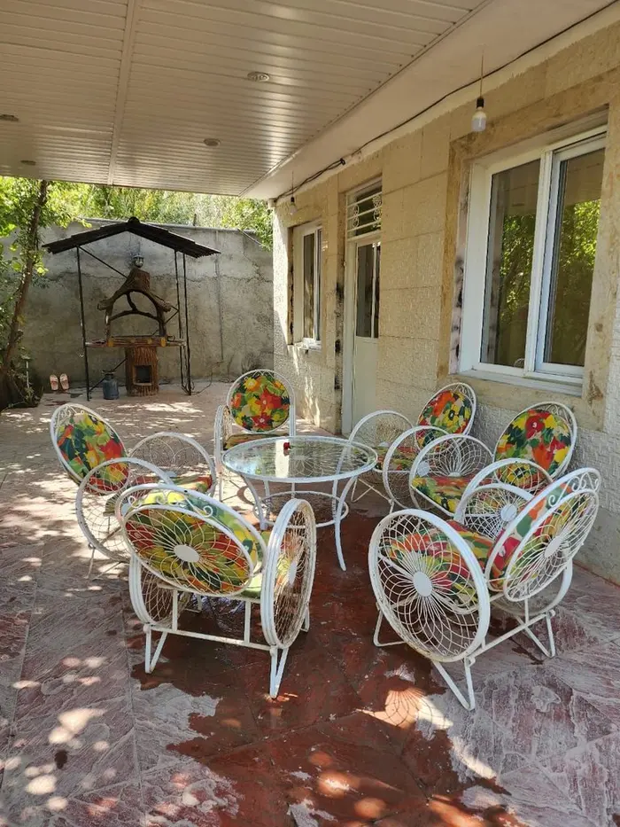 ویلا دوخوابه استخردار آبگرم تاج  - آلاچیق و باربیکیو 