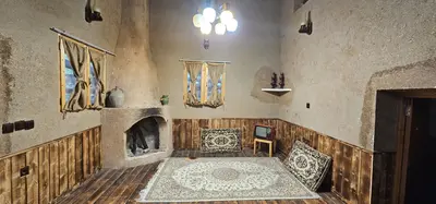 کلبه سه خوابه سنتی نارگل