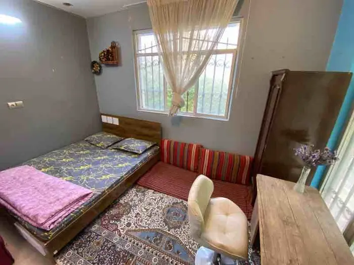 ویلا یک خوابه چشم آسمان - اتاق خواب ، تخت دو نفره