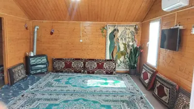 کلبه یک خوابه چوبی کوهپایه