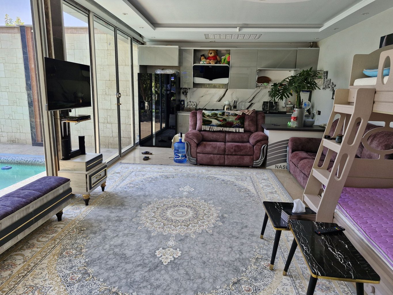 چهارخوابه استخردار آبگرم ناصلی 2