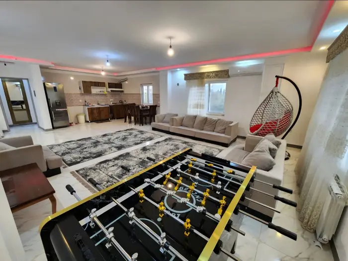 ویلا دوخوابه استخردار آبگرم مصلحی - حال و پذیرایی