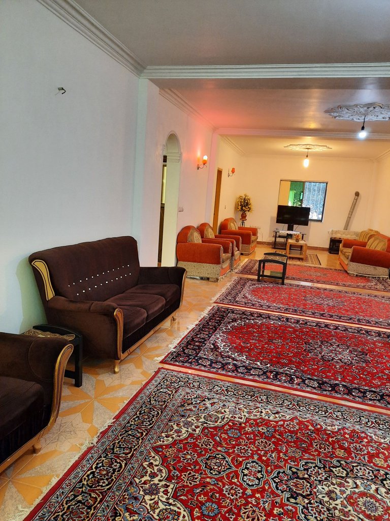 ویلا دوخوابه سرسبز 1 - اتاق پذیرایی