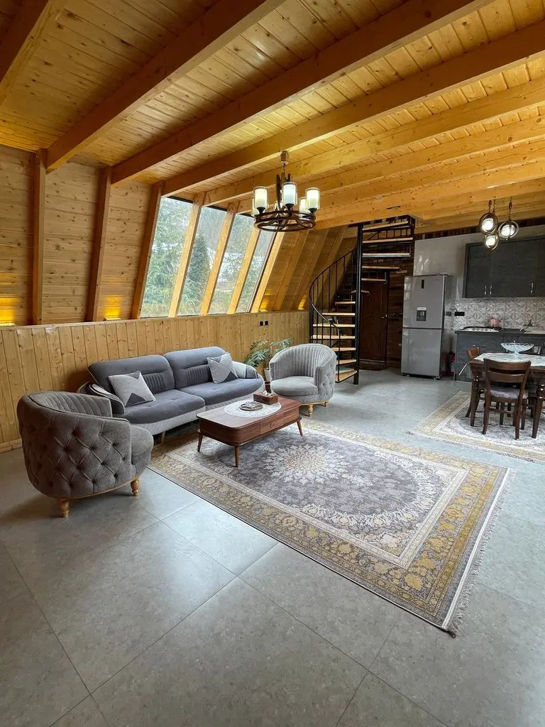 کلبه یک خوابه جنگلی کاج دوهزار