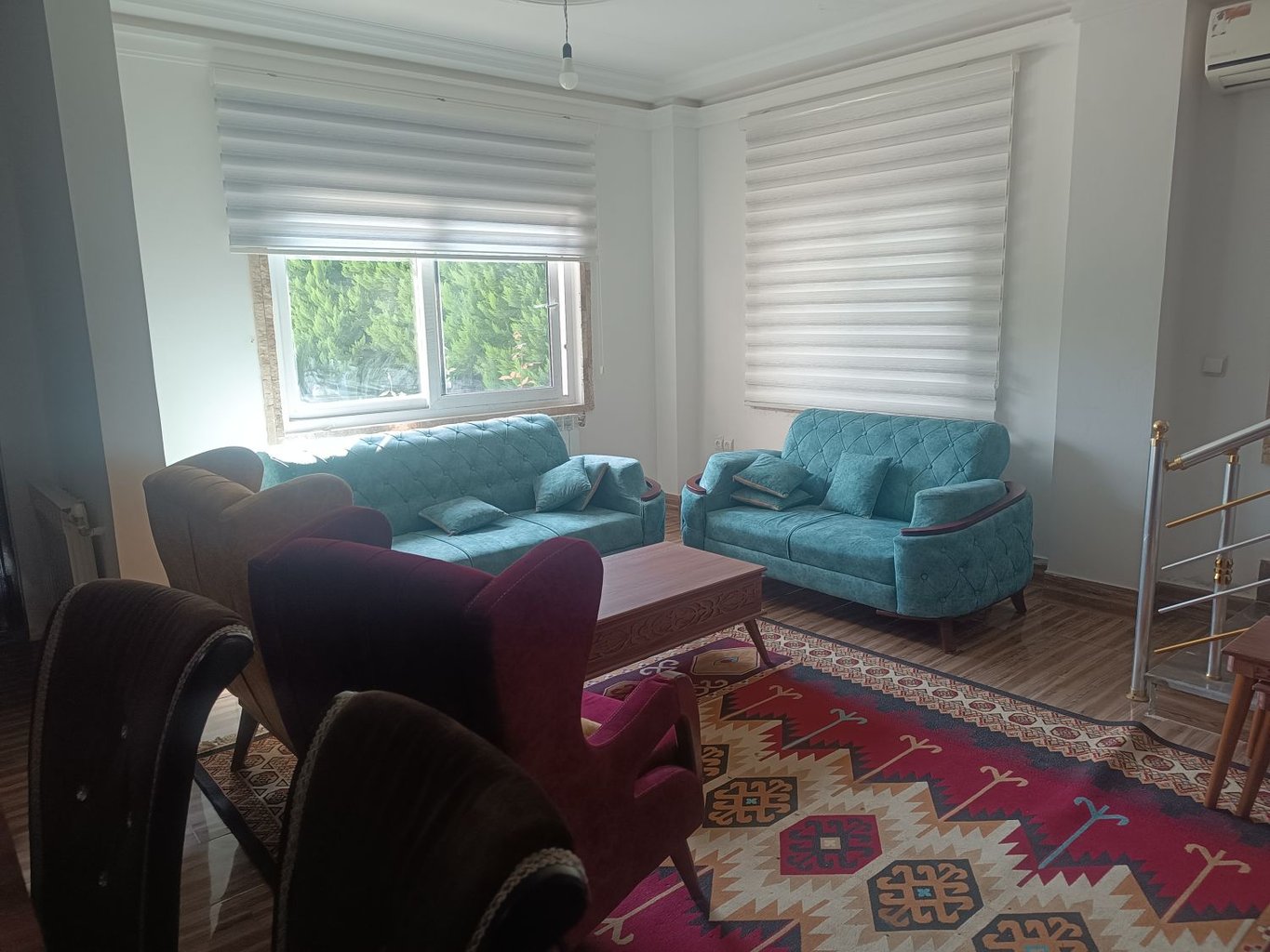 دوخوابه دوبلکس استخردار آبگرم نورسر