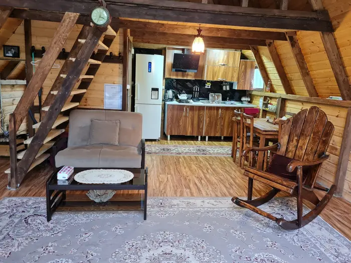 کلبه یک خوابه سوئیسی شوروم