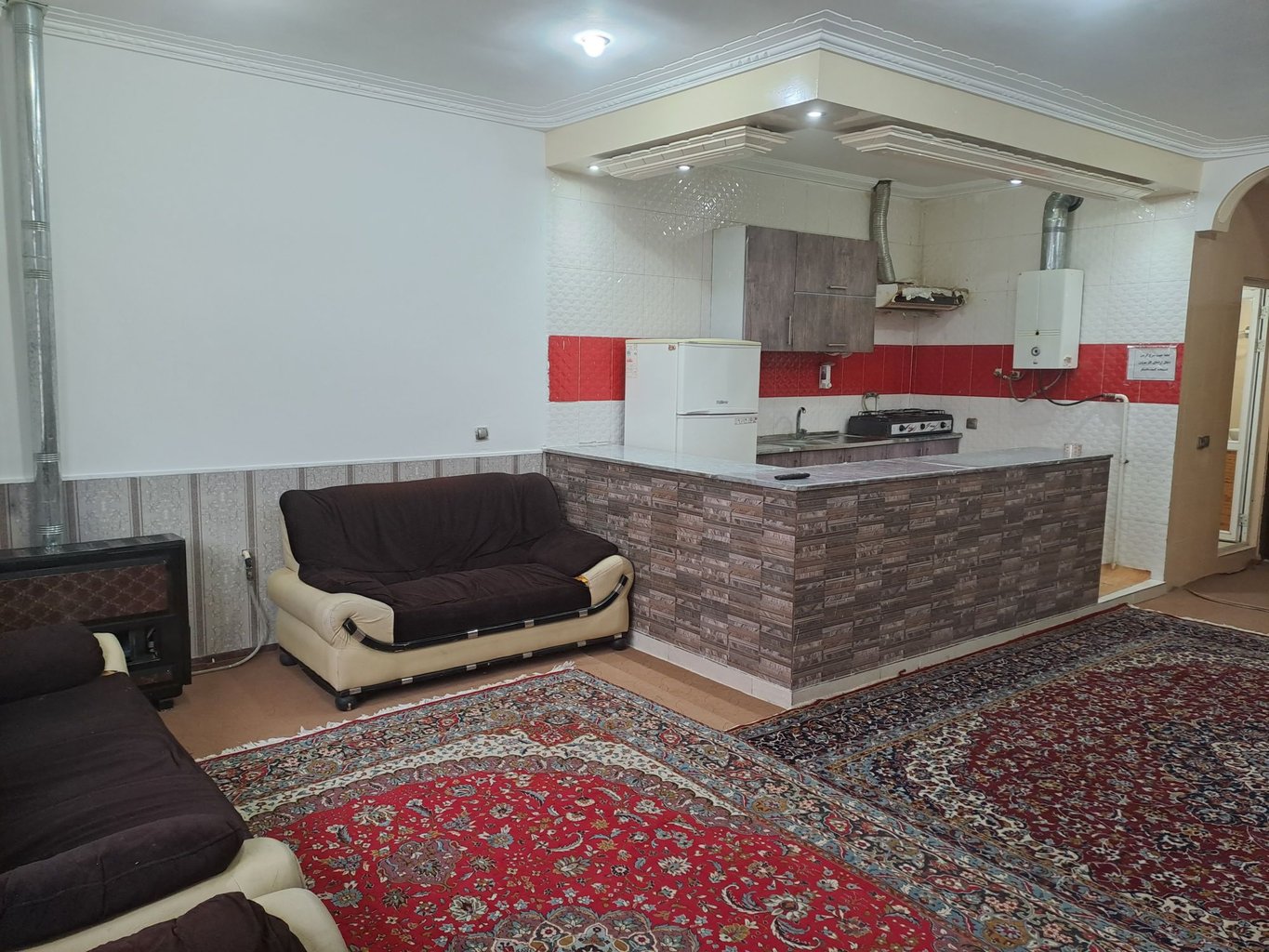 سوئیت یک خوابه نگین ۱1 - نمای حال واحد