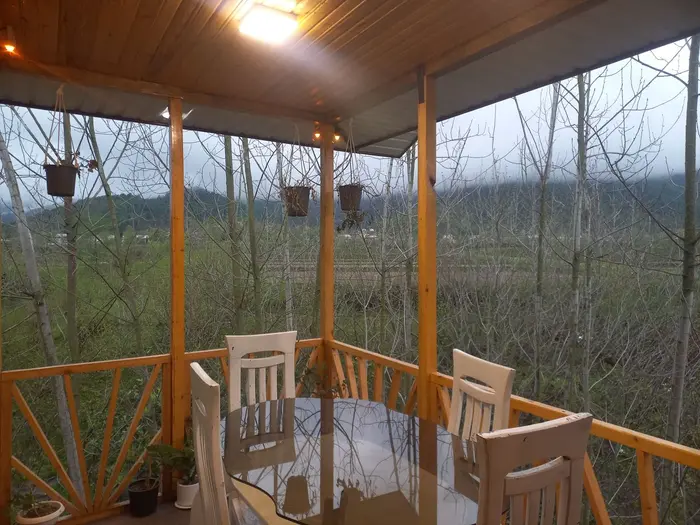 دوخوابه چوبی دوبلکس نوید