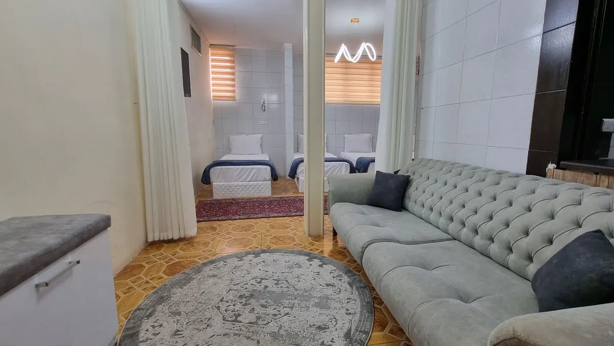 سوئیت یک خوابه فدک - واحد5 - سالن 