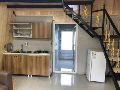 کلبه دوخوابه جنگلی سرخدار