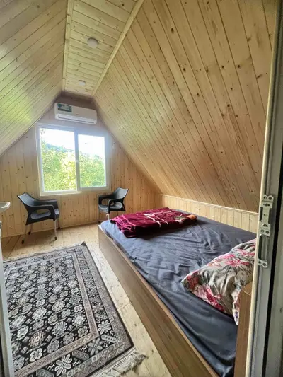 کلبه دوخوابه جنگلی راش 4