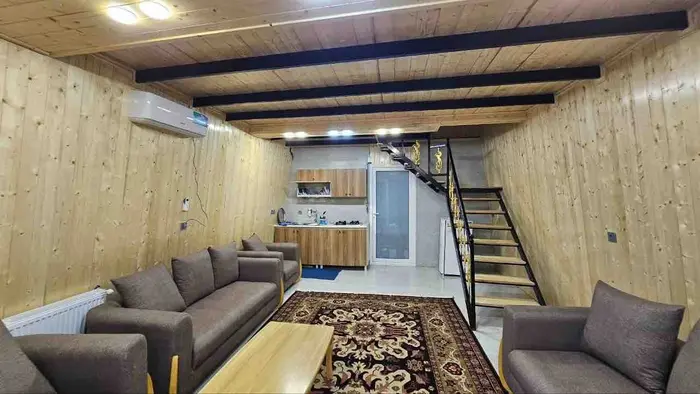 کلبه دوخوابه جنگلی راش 4 - انتخاب عنوان تصویر